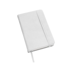 Carnet de notes A5 avec marque-page photo A5 lignés Photo Quality couleur blanc troisième vue