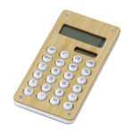 Calculatrice de bureau avec panneau solaire et jeu au dos première vue