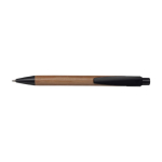 Stylo en bambou avec détails colorés et encre bleue Basic Colors couleur noir première vue