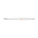 Stylo avec clip en forme de cygne et Encre Noire White Swan couleur orange première vue
