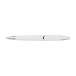Stylo avec clip en forme de cygne et Encre Noire White Swan couleur bleu roi première vue