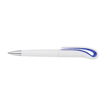 Stylo avec clip en forme de cygne et Encre Noire White Swan couleur bleu roi deuxième vue