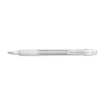 Stylo avec finition caoutchouc antidérapante Encre Bleue Fantasy couleur blanc première vue
