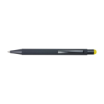 Stylo avec logo gravé au laser avec la couleur du pointeur laser couleur jaune première vue