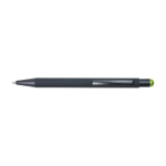 Stylo avec logo gravé au laser avec la couleur du pointeur laser couleur vert clair première vue