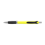 Stylo aux couleurs vives avec Encre Bleue antidérapante Colorful couleur jaune première vue