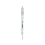 Stylos publicitaire avec Encre Bleue Dokumental Stilolinea Oslo couleur blanc avec zone d'impression