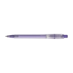 Stylos publicitaire avec Encre Bleue Dokumental Stilolinea Oslo couleur violet première vue