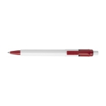 Stylo en ABS avec clip, pointe colorée et Encre Bleue Stilolinea Baron couleur rouge première vue