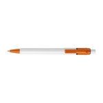 Stylo en ABS avec clip, pointe colorée et Encre Bleue Stilolinea Baron couleur orange première vue