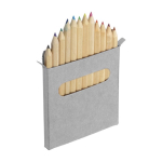 12 crayons personnalisés pour enfants dans un étui en carton Max troisième vue