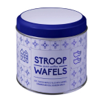 Boîte personnalisable avec 8 gaufres hollandaises Wafels couleur multicolore première vue