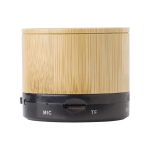 Enceinte Bluetooth personnalisée en bois de style classique couleur noir cinquième vue