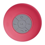 Enceinte multifonction en plastique caoutchouté coloré couleur rouge première vue