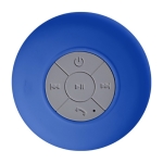 Enceinte multifonction en plastique caoutchouté coloré couleur bleu roi première vue