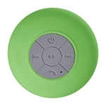 Enceinte multifonction en plastique caoutchouté coloré couleur vert clair première vue