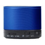 Enceinte d'entreprise circulaire multifonctionnelle Soul Metal couleur bleu deuxième vue