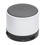 Enceinte d'entreprise circulaire multifonctionnelle Soul Metal couleur blanc deuxième vue