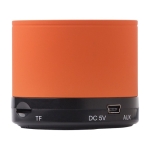 Enceinte d'entreprise circulaire multifonctionnelle Soul Metal couleur orange première vue