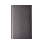 Power Bank personnalisé en aluminium de 4.000 mAh couleur titan deuxième vue