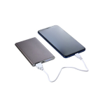 Power Bank personnalisé en aluminium de 4.000 mAh couleur titan sixième vue