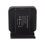 Chargeur à induction personnalisé avec support réglable hauteur Adjust couleur noir première vue