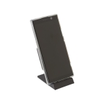 Chargeur à induction personnalisé avec support réglable hauteur Adjust couleur noir neuvième vue