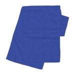 Écharpe polaire en polyester brodé avec votre logo Foulard Polar couleur bleu roi première vue