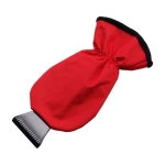 Gratte-neige personnalisé avec gant rembourré Adjust couleur rouge première vue