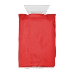 Gants grattoirs à glace en différents coloris avec logo couleur rouge première vue