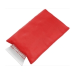 Gants grattoirs à glace en différents coloris avec logo couleur rouge deuxième vue