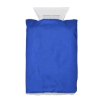 Gants grattoirs à glace en différents coloris avec logo couleur bleu roi première vue