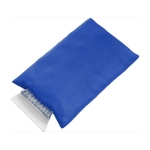 Gants grattoirs à glace en différents coloris avec logo couleur bleu roi deuxième vue