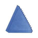 Gratte-glace Triangle couleur bleu deuxième vue