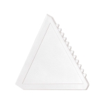 Gratte-glace Triangle couleur blanc deuxième vue