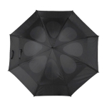 Parapluie anti-tempête résistant couleur noir première vue
