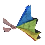 Parapluie promotionnel réversible avec motif arc-en-ciel Ø111 Rainbow couleur multicolore cinquième vue