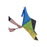 Parapluie promotionnel réversible avec motif arc-en-ciel Ø111 Rainbow couleur multicolore sixième vue
