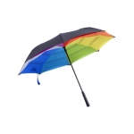 Parapluie promotionnel réversible avec motif arc-en-ciel Ø111 Rainbow couleur multicolore huitième vue