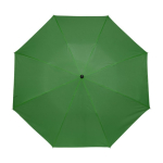Petits parapluies pliants publicitaires avec housse Ø94 Basic couleur vert deuxième vue