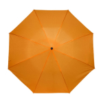 Petits parapluies pliants publicitaires avec housse Ø94 Basic couleur orange deuxième vue