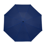 Petits parapluies pliants publicitaires avec housse Ø94 Basic couleur bleu marine deuxième vue