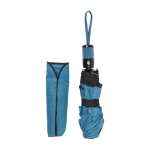 Parapluie pliant automatique avec housse colorés Ø97 Rainy couleur bleu ciel deuxième vue