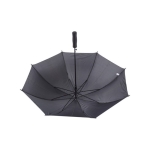 Parapluie à 8 panneaux en polyester 170T Ø106 Auto Cloudburst couleur noir quatrième vue