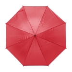 Parapluie à 8 panneaux en polyester 170T Ø106 Auto Cloudburst couleur rouge première vue