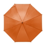 Parapluie à 8 panneaux en polyester 170T Ø106 Auto Cloudburst couleur orange première vue