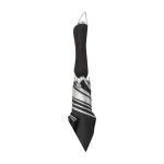 Parapluie imprimé moderne avec intérieur argenté Ø102 Monsoon Plus couleur noir troisième vue