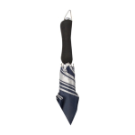 Parapluie imprimé moderne avec intérieur argenté Ø102 Monsoon Plus couleur bleu deuxième vue