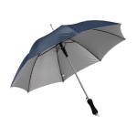 Parapluie imprimé moderne avec intérieur argenté Ø102 Monsoon Plus couleur bleu troisième vue