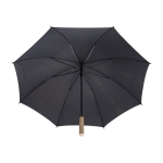 Parapluie recyclé à ouverture automatique Ø103 couleur noir quatrième vue